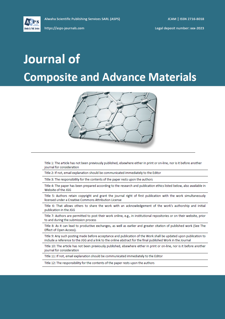 Journal of Composites and Advance Materials (JCAM)